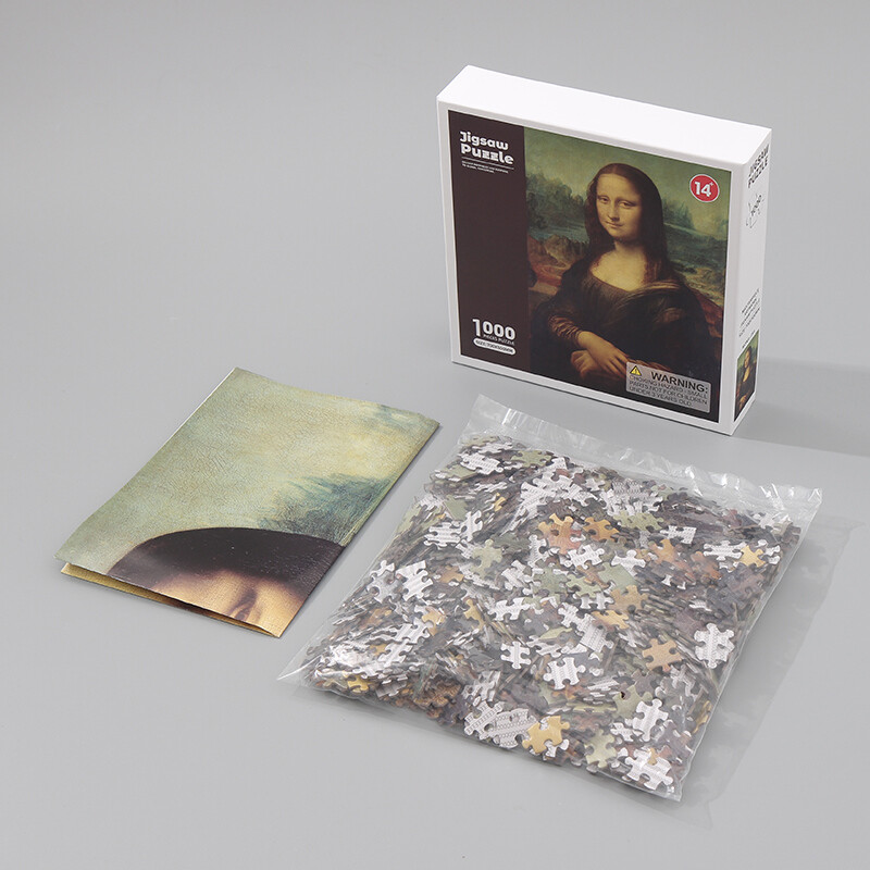 Puzzle - Mona Lisa - 1000 Piezas Unica