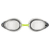 Lentes De Natacion Competencia Adulto Unisex Arena Tracks Goggles Blanco, Transparente y Azul