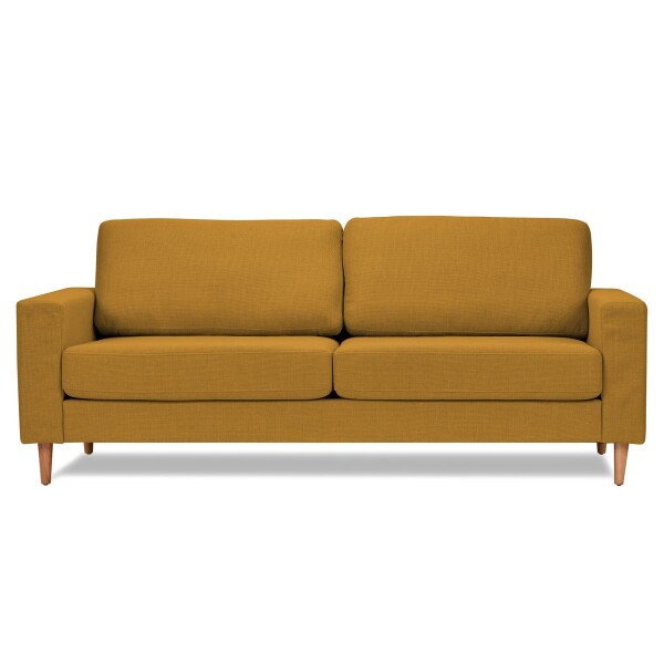 Sofá Sillón Lineal Tokio 3 Cuerpos DORADO