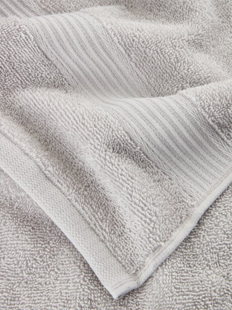 Toalla de tocador KARLSTAD 28x30 gris claro Toalla de tocador KARLSTAD 28x30 gris claro
