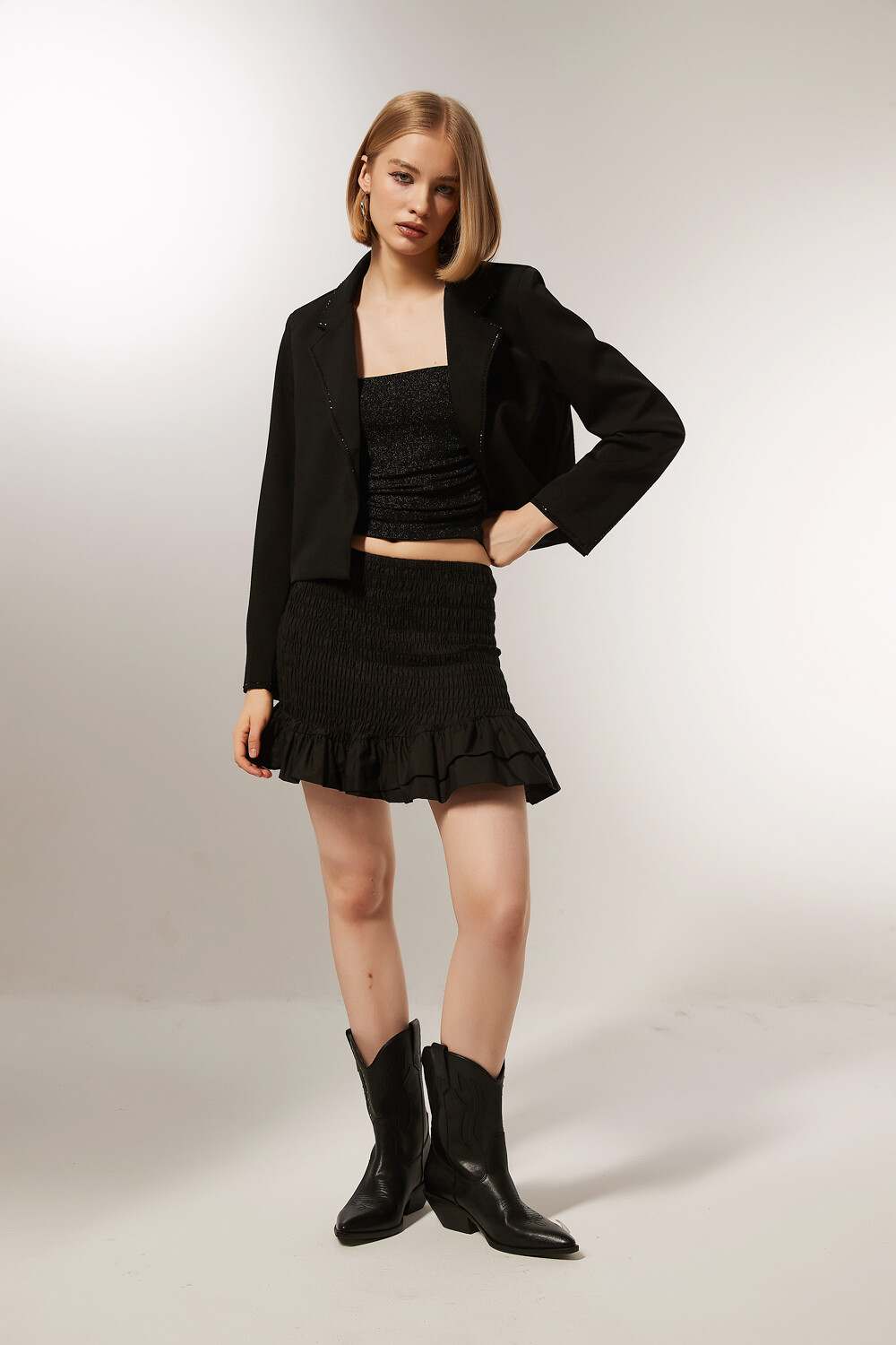 Blazer Laurena Negro
