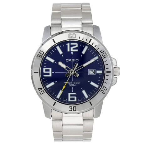 Reloj CASIO MTPVD01D-2BVUDF en Cuero Azul Esfera 45mm 0