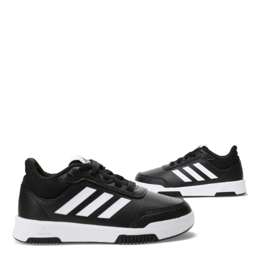 Championes Infantiles Adidas Tensaur Sport Training Lace Negro - Blanco
