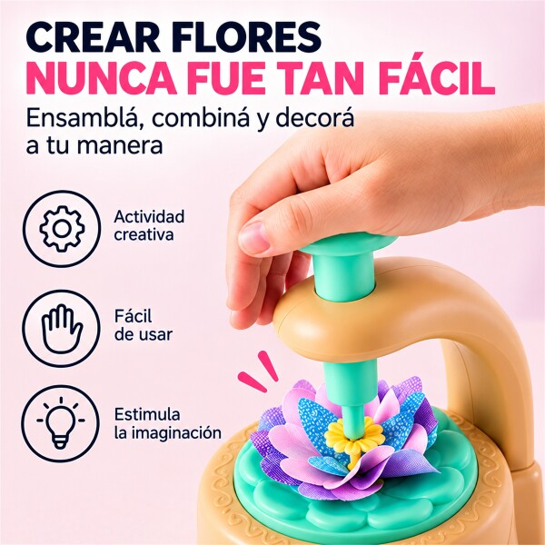 Kit Máquina para Hacer Flores Verde 1