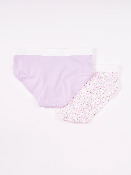 PANTY TEEN PACK X 2 LILA