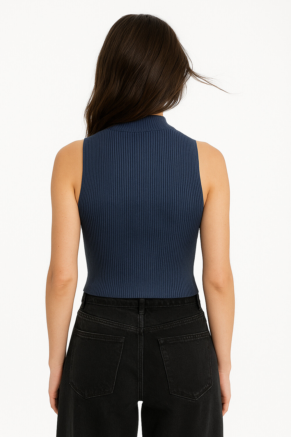 Musculosa Poile Azul Marino