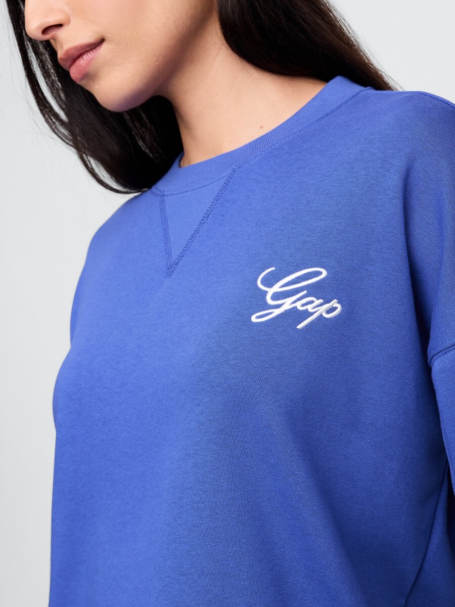 Canguro Logo Gap Sin Felpa Mujer - Dazzling Blue V2 