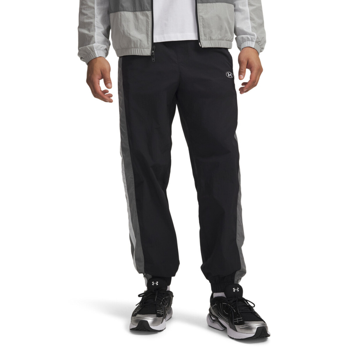 UA Icon Wvn Track Jogger-GRN - BLK-001 