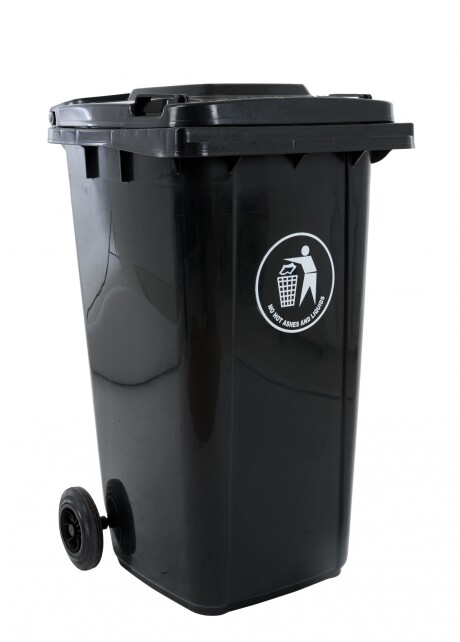 Contenedor De Residuos Negro - 240 Litros Contenedor De Residuos Negro - 240 Litros