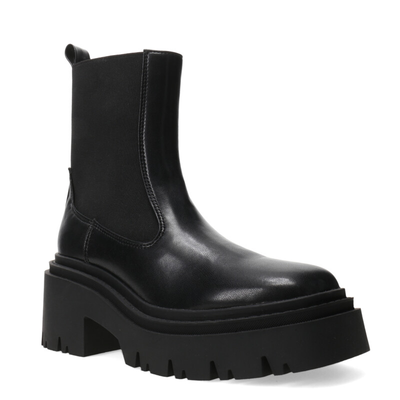 Bota de Mujer Miss Carol MOUNT con elastico Negro