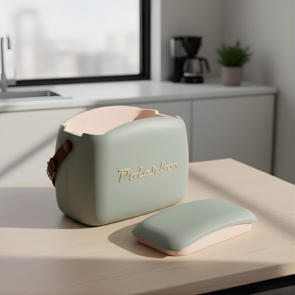 Conservadora Lunchera Térmica Pop 6L Polarbox Con 2 Tuppers Color Verde 1