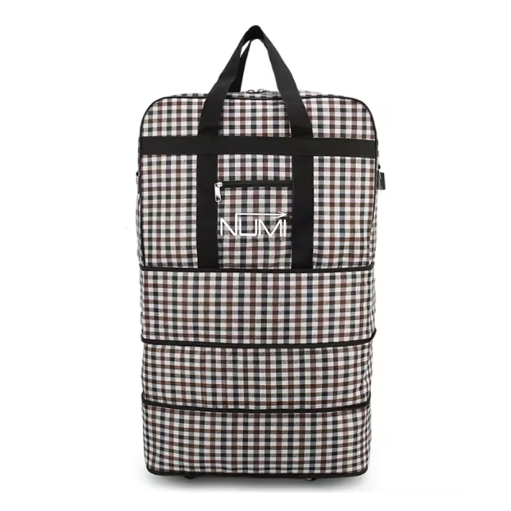 Bolso Extensible Con Rueditas Tamaño Gigante Cuadrille