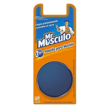 BLOQUE MR MUSCULO PARA MOCHILA 3 EN 1 40 GR BLOQUE MR MUSCULO PARA MOCHILA 3 EN 1 40 GR