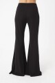PANTALÓN FLARE. Negro