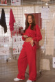 Polera Heavy Terry Cropped Pullover Mujer Berrylicious