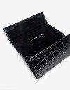 Estuches Anteojos Liso Estuche Plegable Con Textura - Negro