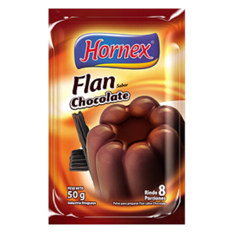FLAN HORNEX 50G 8P CHOCOLATE FLAN HORNEX 50G 8P CHOCOLATE