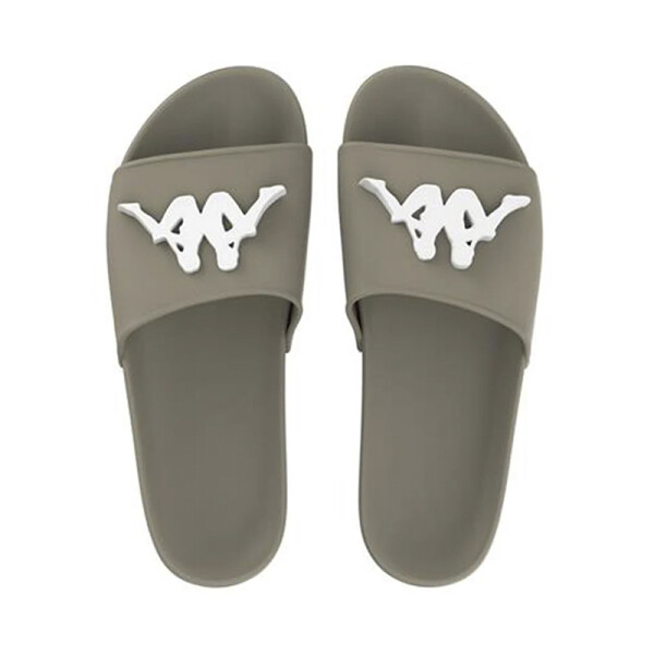 Sandalias Kappa Slide Authentic Caius Sage/white/a3o