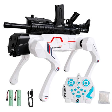 Robot IA Mascota Animal Lobo C/Arma Control Remoto Robot IA Mascota Animal Lobo C/Arma Control Remoto