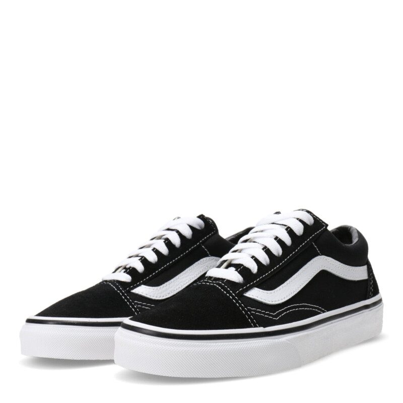 Championes Unisex VANS Old Skool Negro - Blanco