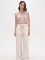 Pantalon Ravenea Marfil / Off White