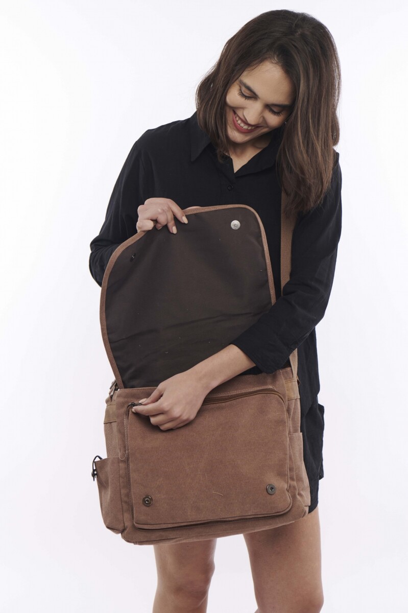 Morral portafolio Blumis - Marron 