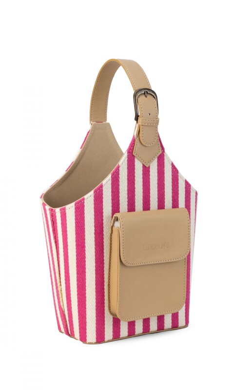 POSATERMO Y MATE TANZANIA TELAR RAYAS FUCSIA