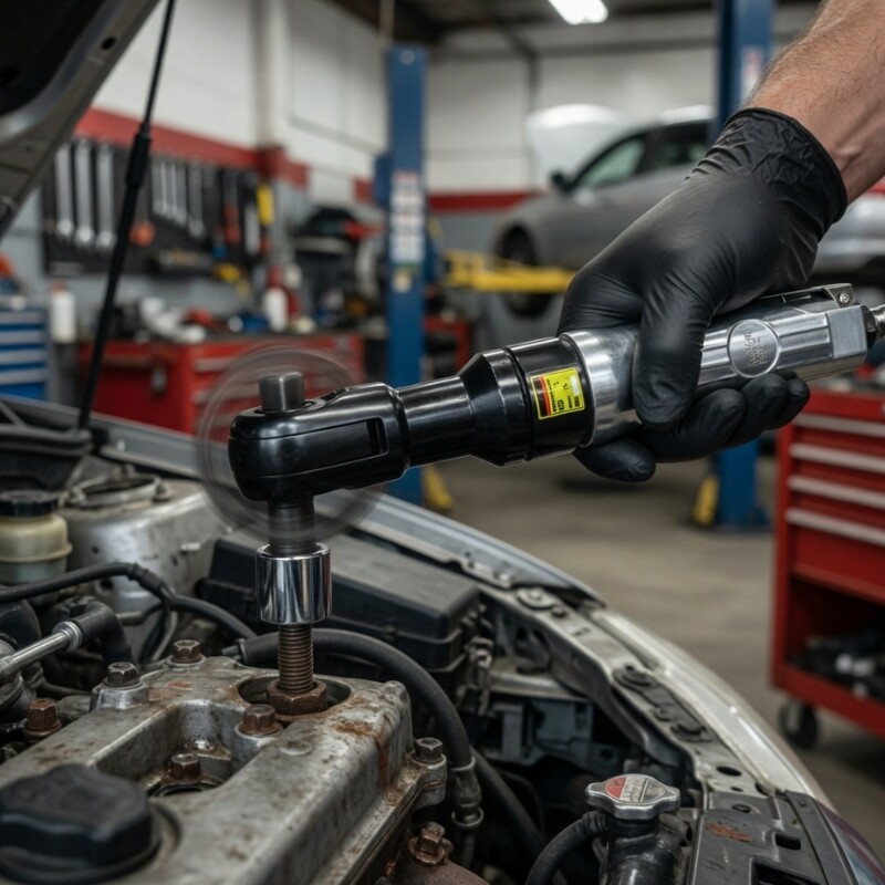 XCORT LLAVE DE CRIQUET NEUMATICA 1/2 & 3/8 PLG 150 RPM 61 NM Xcort Llave De Criquet Neumatica 1/2 & 3/8 Plg 150 Rpm 61 Nm