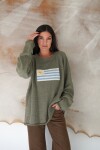 Sweater Flag Uruguay Verde Musgo