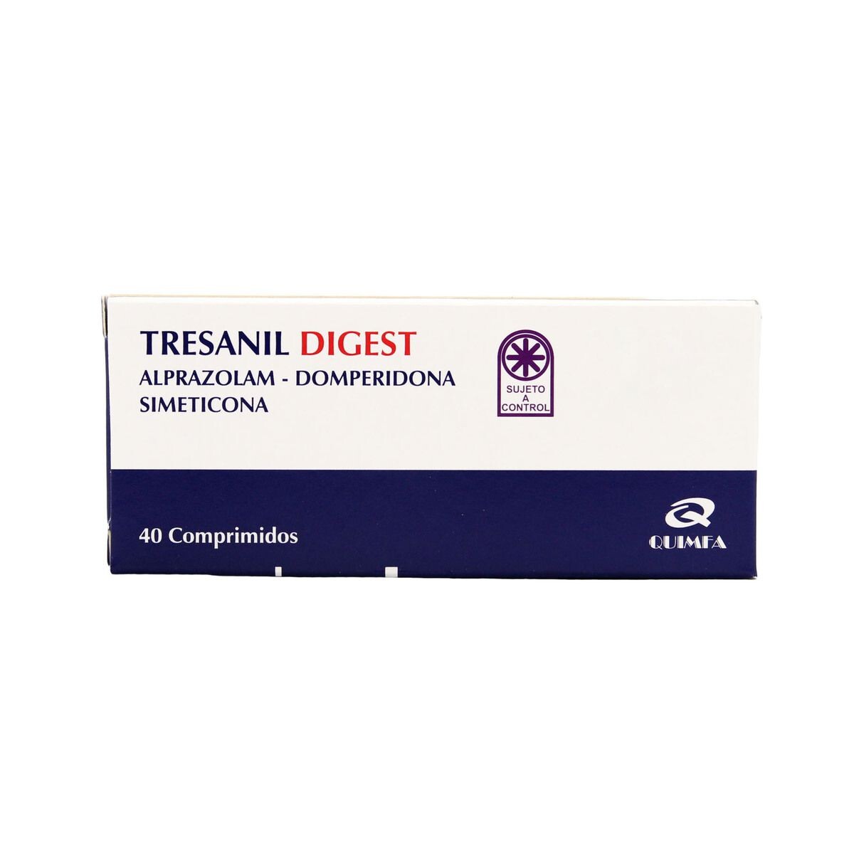 TRESANIL DIGEST 0,25 MG CJ X 40 COMP. 