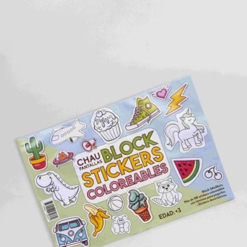 Block Stickers Coloreables Block Stickers Coloreables