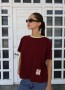 Remera OASIS Bordó