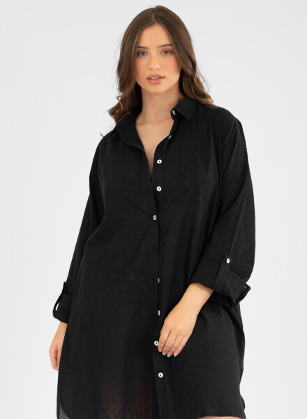 Camisola light tropic Negro