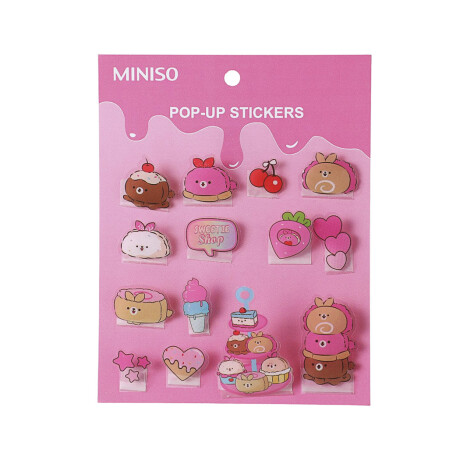 Stickers candy Pop-Up rosa
