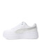 Championes de Mujer Puma Rebound Low Metalic Plataforma Blanco - Plata