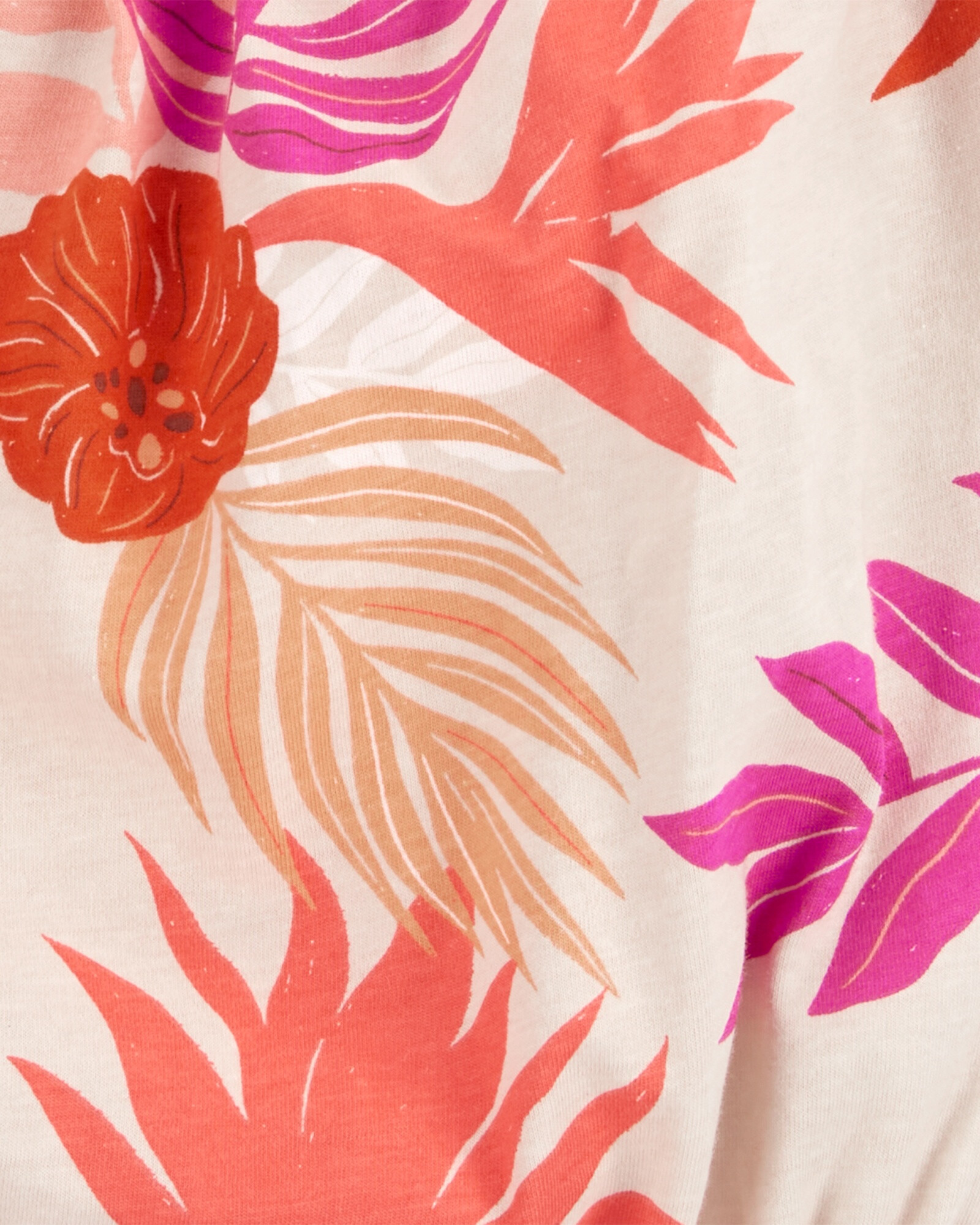 Monito bombachudo de algodón diseño floral Sin color