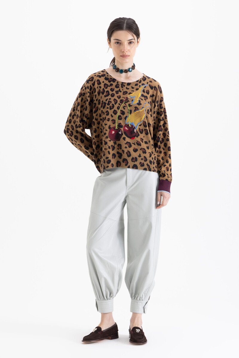 SWEATER REMY Leopardo