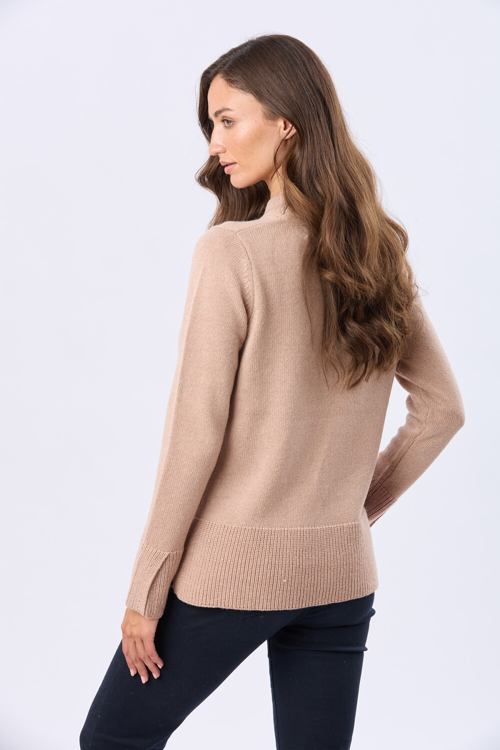 BUZO TEJIDO DE LANA Beige