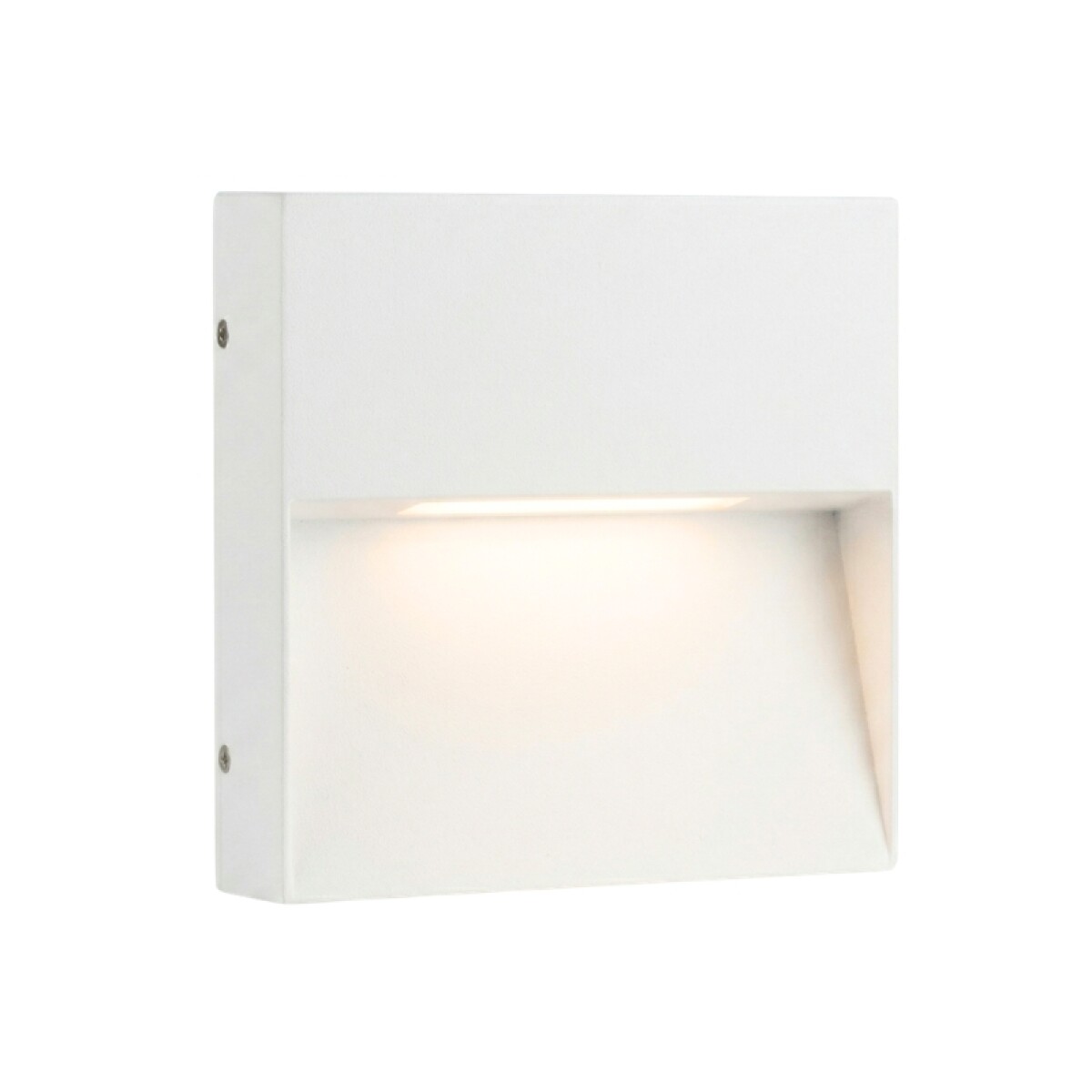 Luminaria de Exterior de Pared Cuadrado Galeano 3W Blanco 