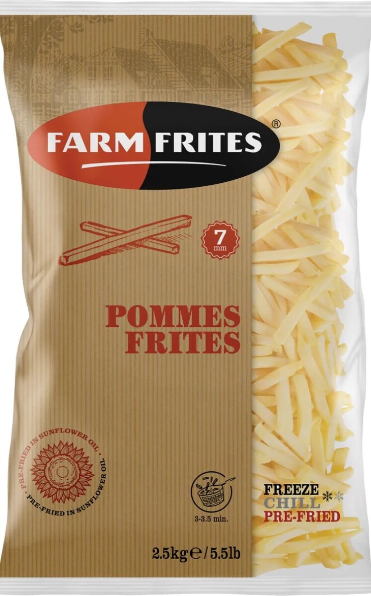 FARM FRITES 7MM 2,5KG 