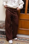 Pantalon Lizy Marrón