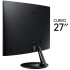 Monitor Samsung Essential 27" Curvo C27f390fh Fhd + Regalo PK MONITOR SAMSUNG 27 CURVO NEGRO+REGALO
