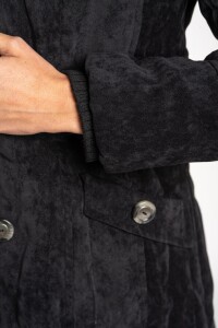 Tapado Corduroy Negro