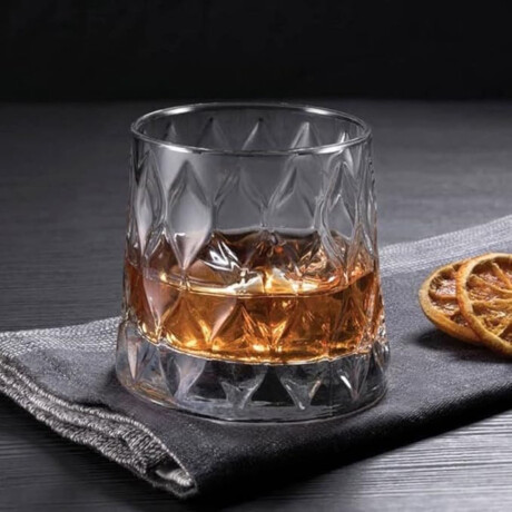 Vaso de Whisky de Vidrio 440cc Set 4 Unidades Leafy Pasabahce Vaso de Whisky de Vidrio 440cc Set 4 Unidades Leafy Pasabahce