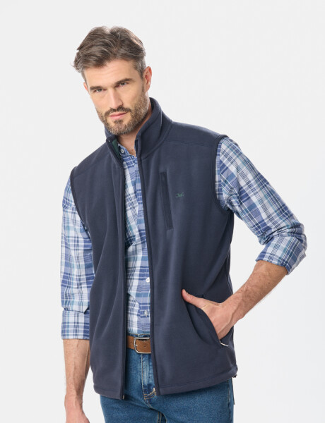 CHALECO POLAR DE ABRIGO Azul