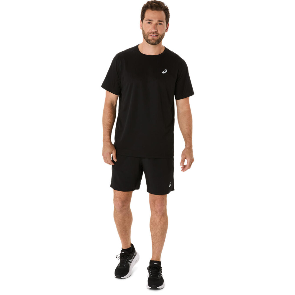 Short Running Asics Silver 2N1 7In Short Hombre Performance Black/performance Black