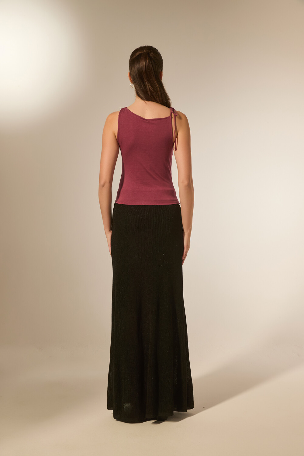 Tops Ysaurel Rosa Oscuro