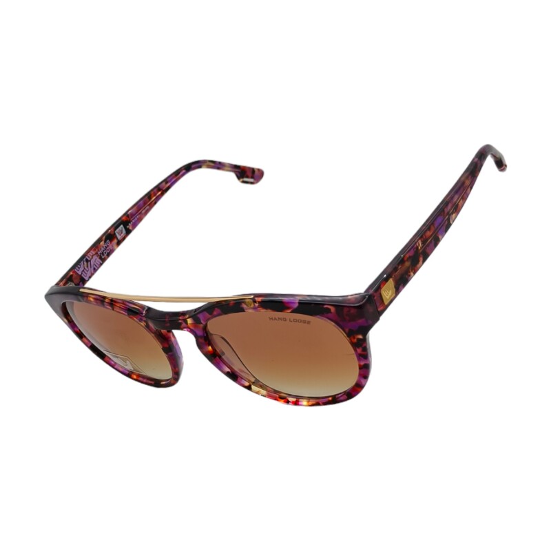 HANG LOOSE HS057 C005 4824 C MARRON D - Adulto - Dorado doradocombinado