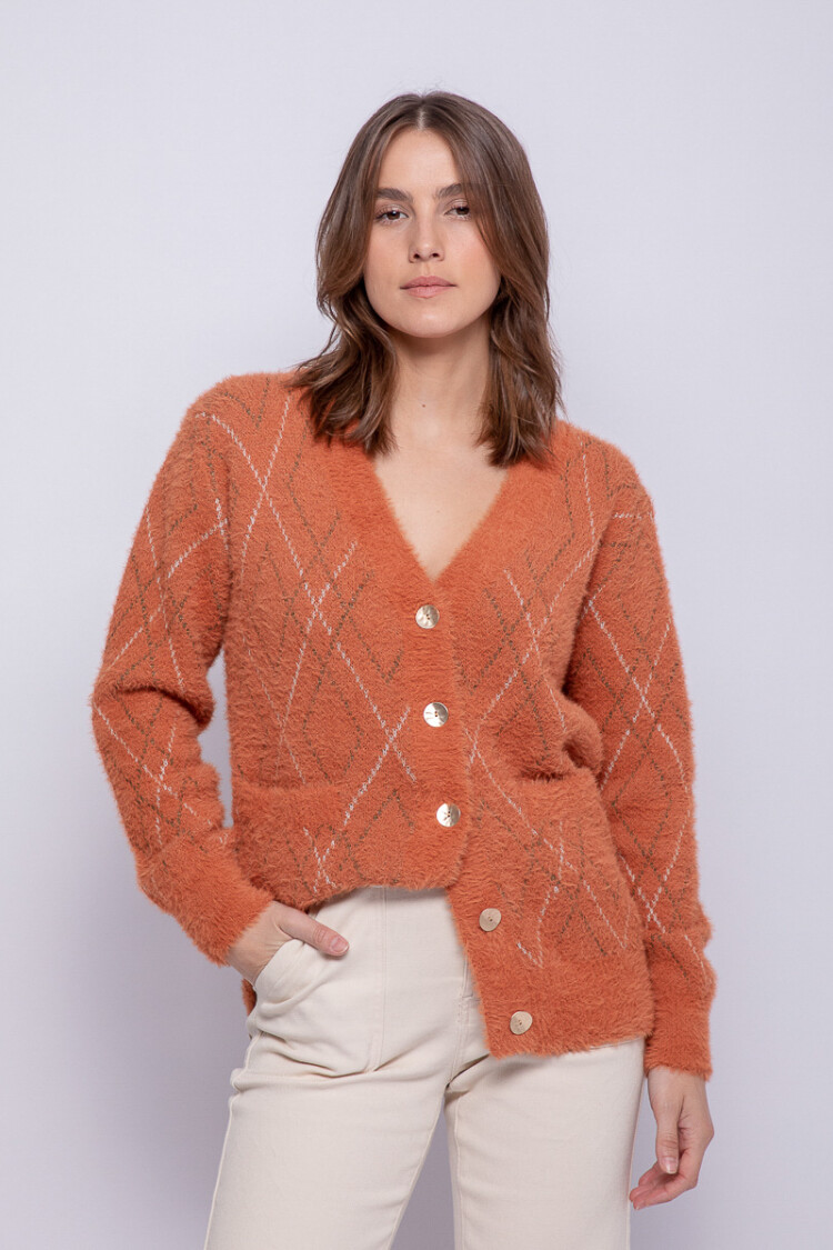 CARDIGAN LIVIA Camel