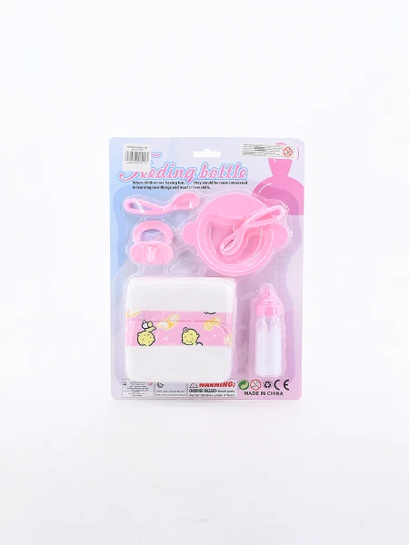 ACCESORIOS BEBE X 7 UNIDADES ROSADO